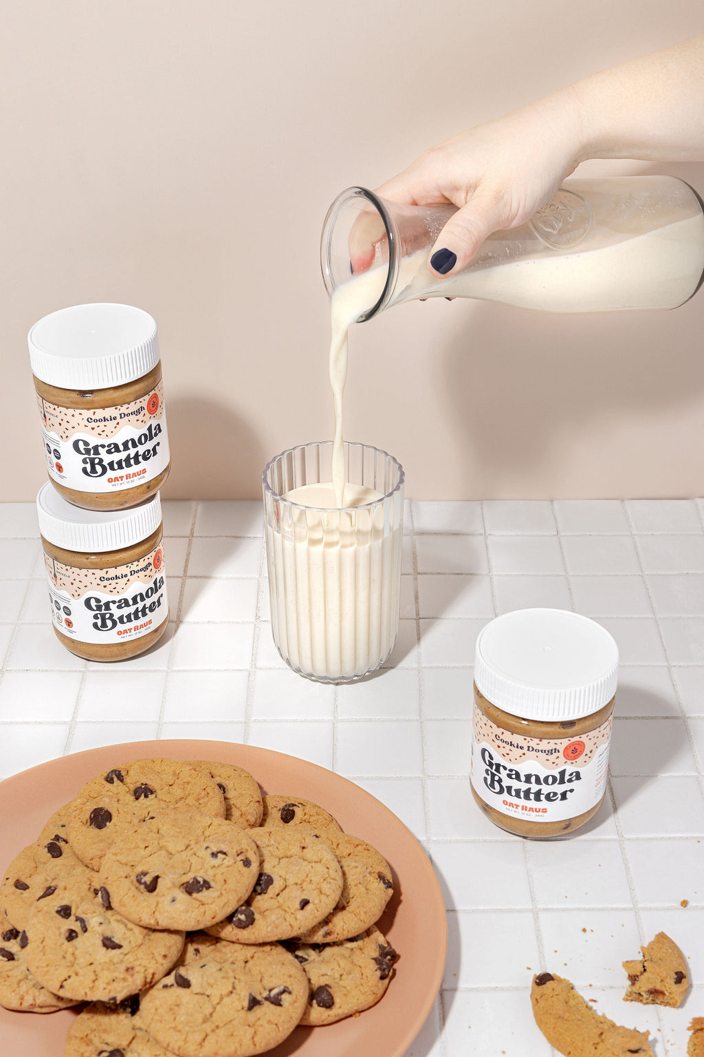 Cookie Dough Granola Butter